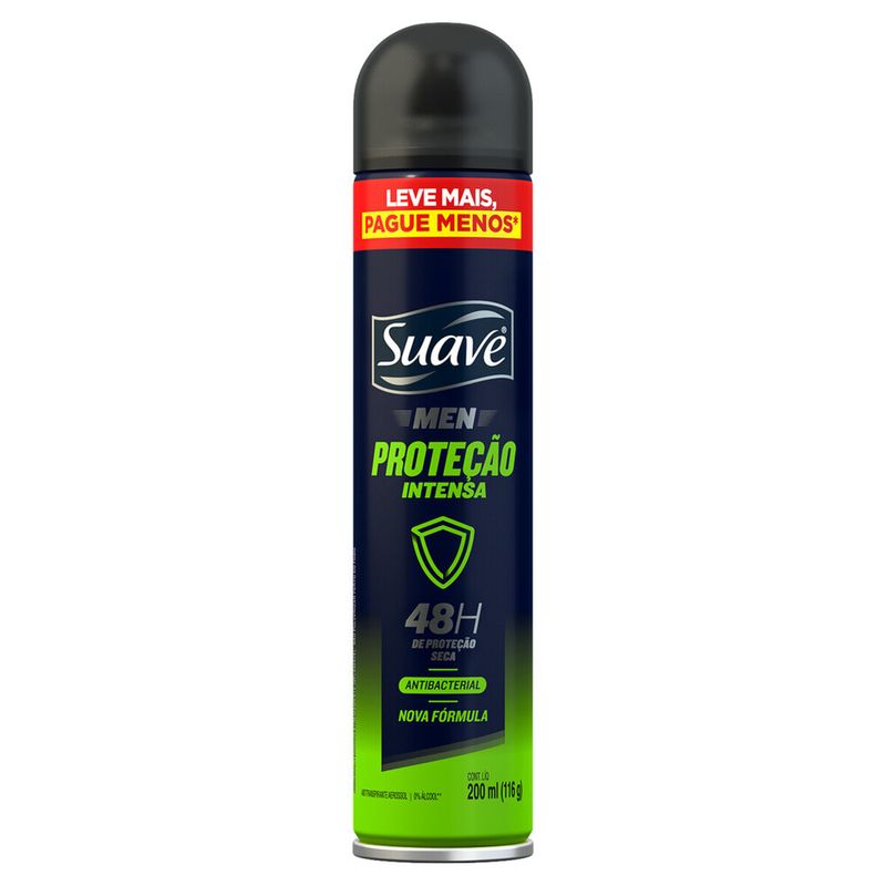 Desodorante Aereo Men Proteção Intensa Suave 200ml (7891150087446)
