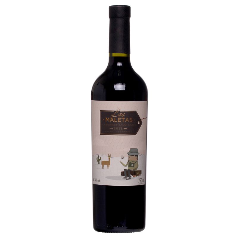 Vinho Argentino Las Maletas 750ml Tt Cab Sauv (7790762053125)