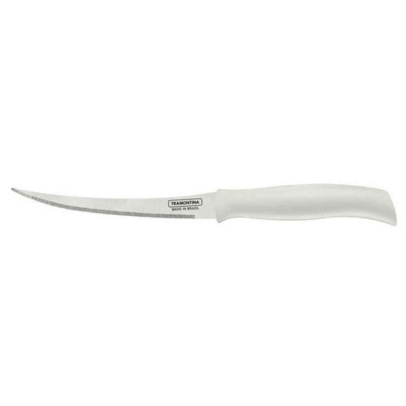 Faca Tomate Tramontina Inox Profit 5 Branca (7891112263697)