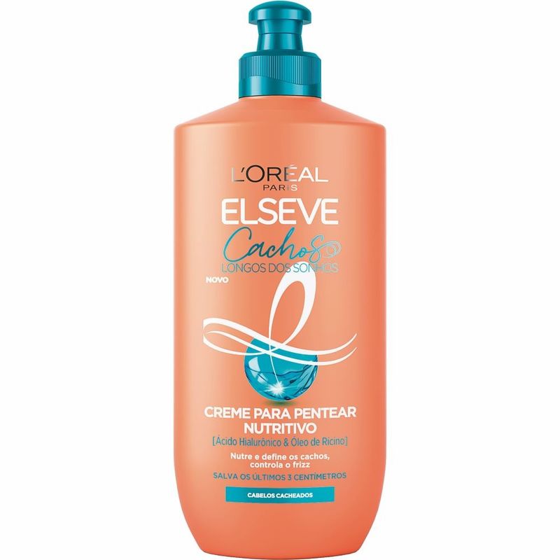 Creme para Pentear Nutritivo L'Oréal Paris Elseve Cachos Longos dos Sonhos, 250ml (7899706197502)