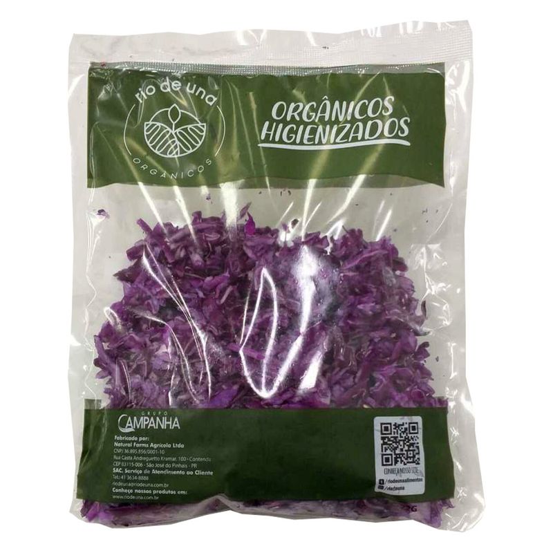 Repolho Roxo Orgânico Rdu 150g Fatiado (7898537391189)