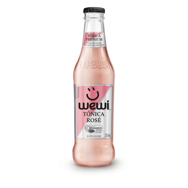 Água Tônica Wewi Orgânico Rose 255ml (7898950338464)