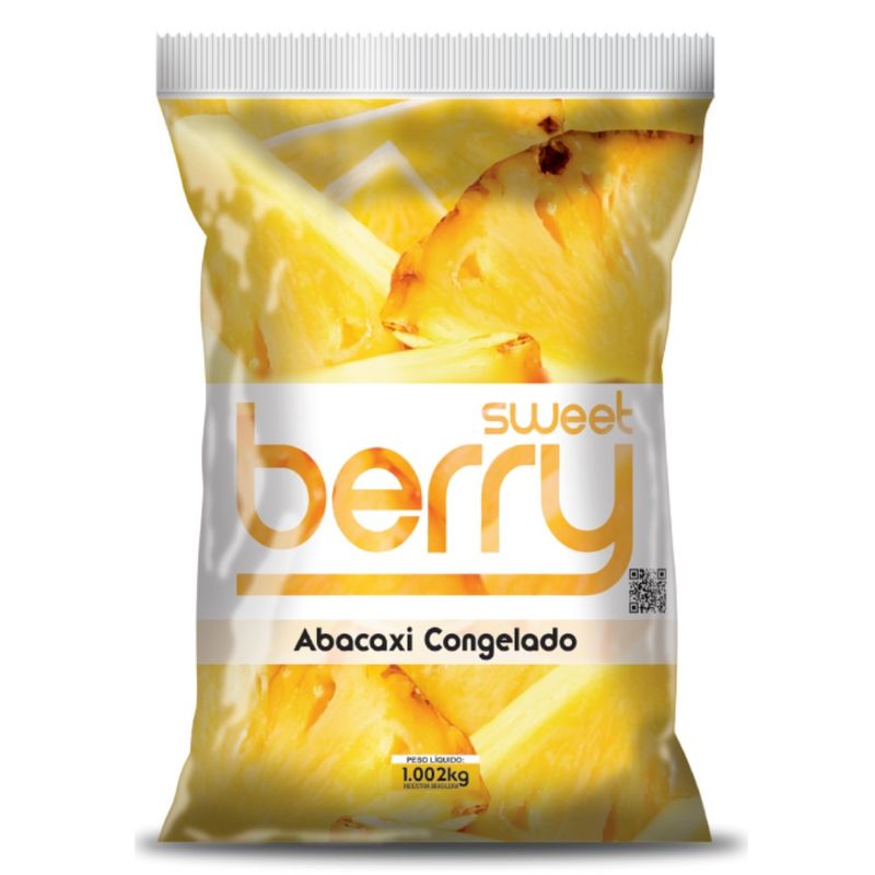 Abacaxi Congelado Sweet Berry 1,002Kg (751320576613)