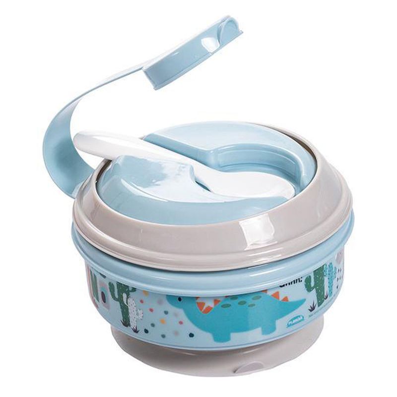 Pote Papinha Com Amassador Decorado Menino Plasutil (7899808890936)