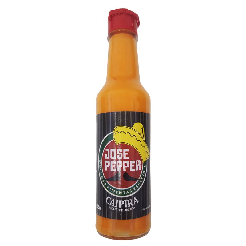 Molho Pimenta José Pepper 145g Caipira (7898206181769)