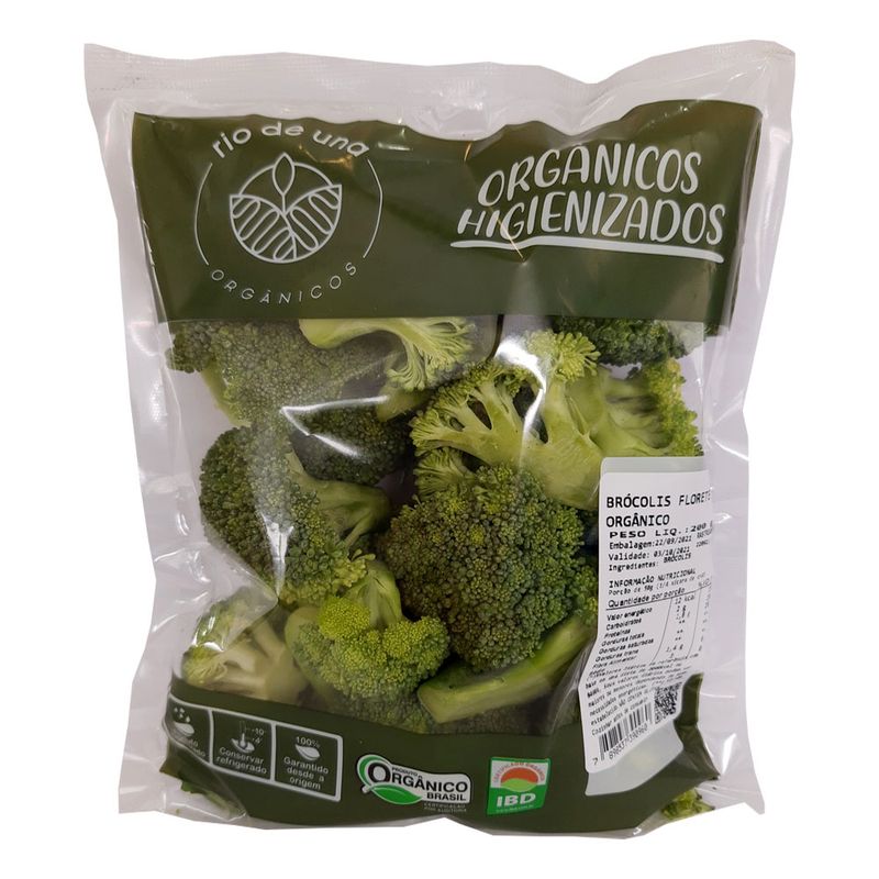 Brócolis Florete Orgânico RDU 200g (7898537390960)