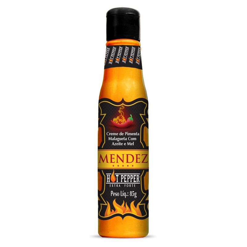 Molho Pimenta Hot Pepper Mendez 85g Azeite E Mel (7898943849168)