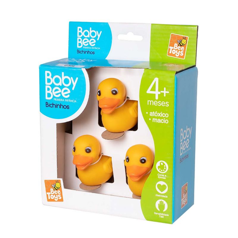 Brinquedo Baby Bee Toys Patinhos Borracha (7898447973062)