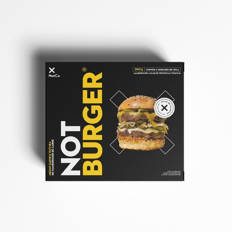 Hambúrguer Not Burger Vegetal 200g (7898686950176)