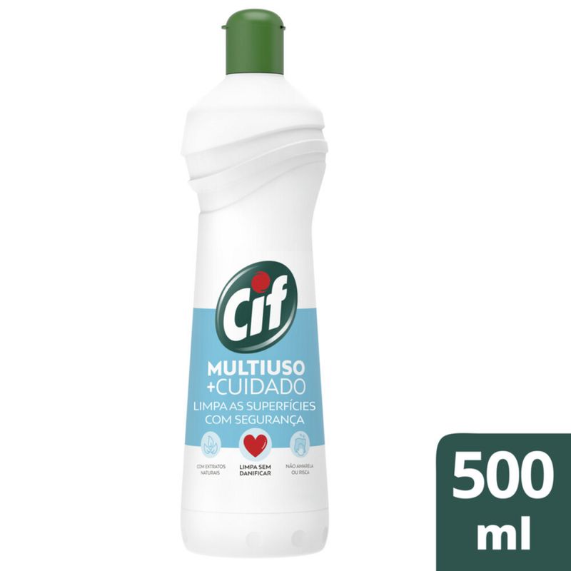 Limpador Multiuso Cif Cuidado 500ml (7891150071636)