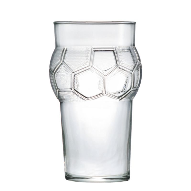 Copo Vidro Futebol Ruvolo 580ML unidade (7899619900473)