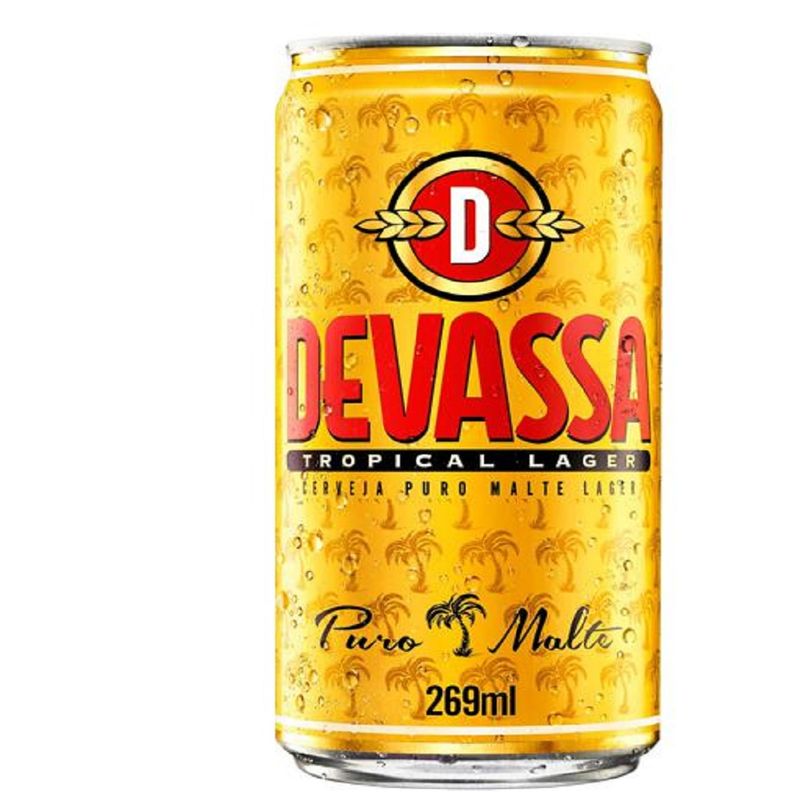 Cerveja Devassa Puro Malte Lata 269ml (7898904771712)