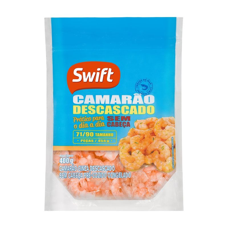 Camarão 71/90 Swift 400g Descascado (7899567205392)