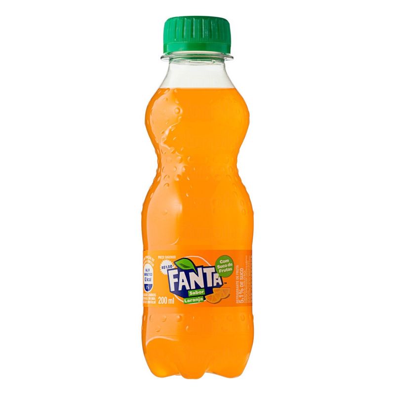 Refrigerante Fanta Laranja 200ml (7894900032215)