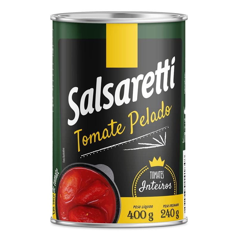 Tomate Pelado Salsaretti 240g Lata (7898930141848)