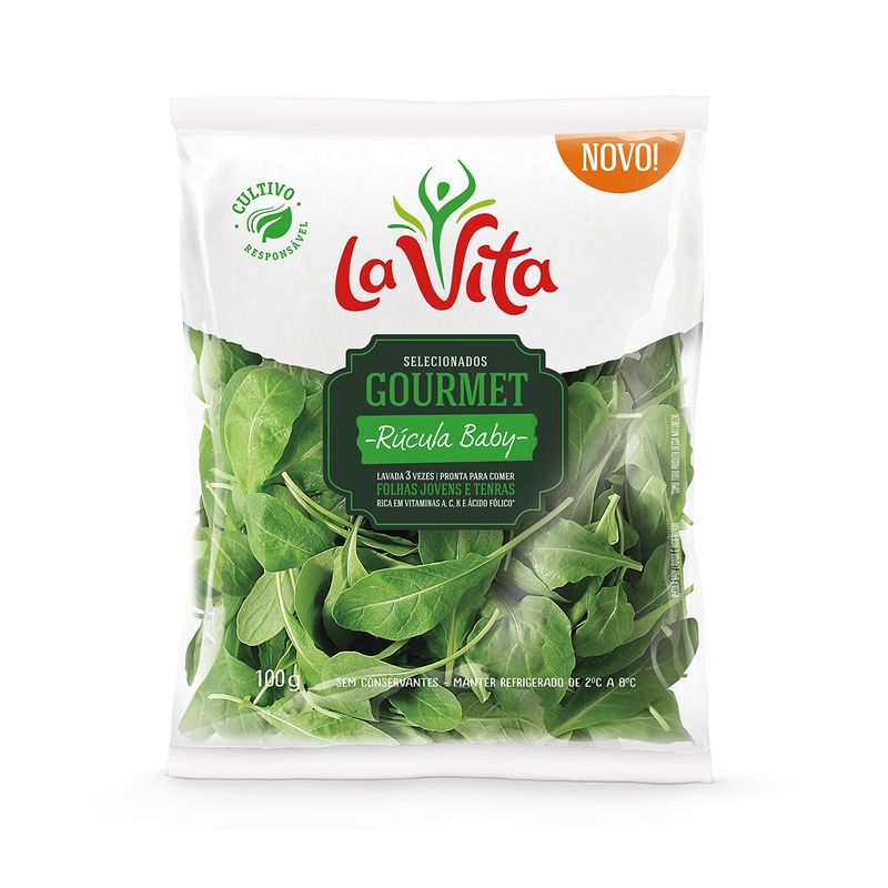 Rúcula Baby La Vita 100g (7898959894091)