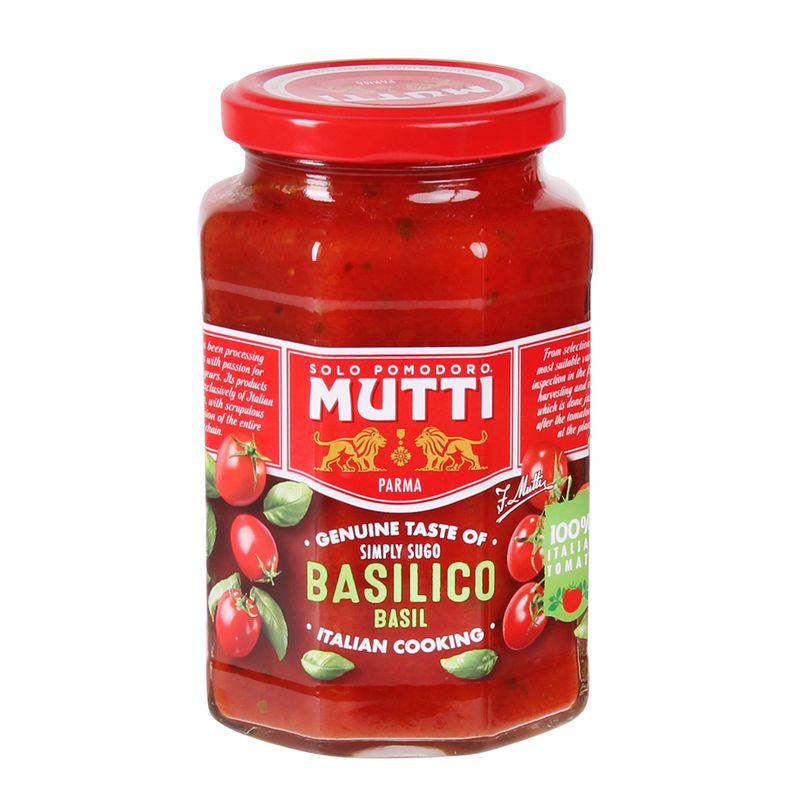 Molho De Tomate Mutti Sugo Basilico 400G (8005110517020)