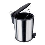 LIXEIRA-INOX-EURO-5L-C-PEDAL-PRETA