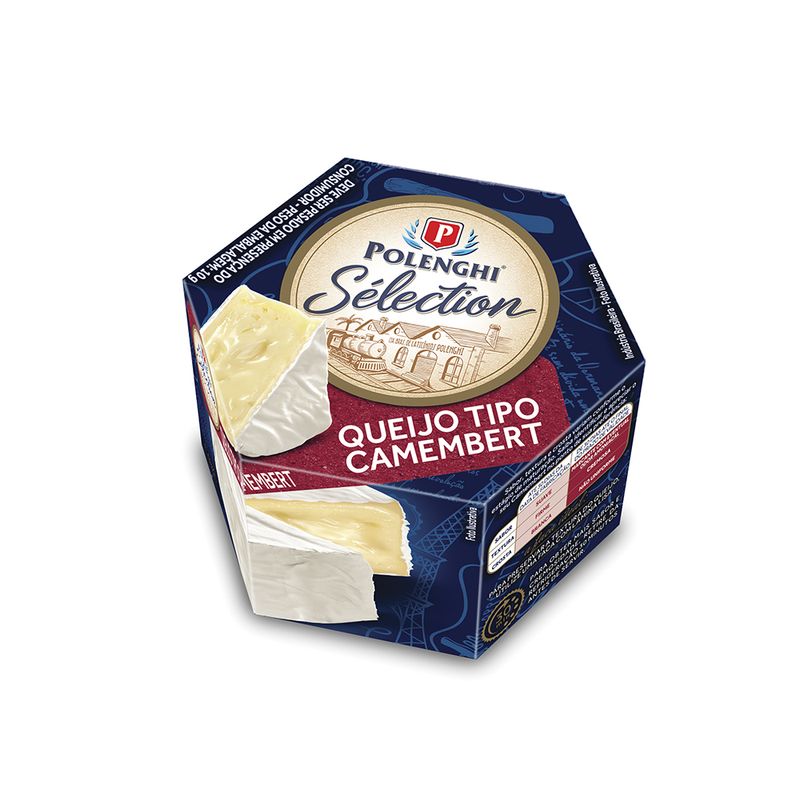 Queijo Camembert Polenghi A Queijaria 125g (7891143020443)