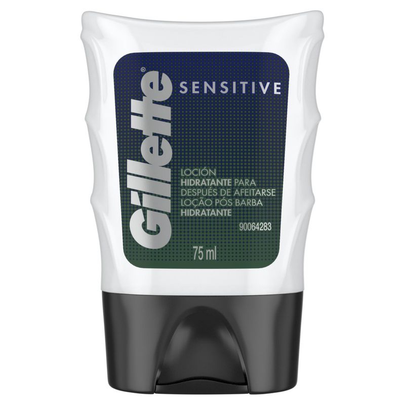 Loção Pós Barba Gillette Sensitive para Pele Sensível 75ml (7500435187985)