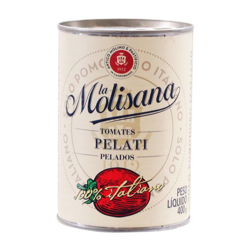 Tomate Pelado La Molisana Lata 400G (8004690950012)