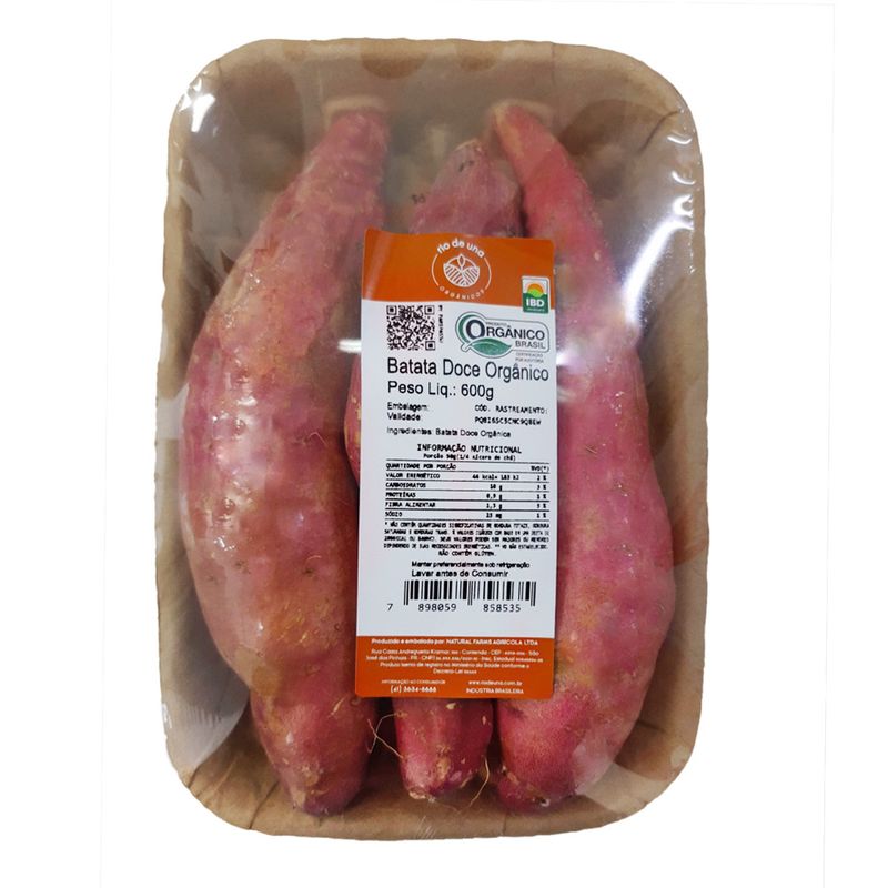 BATATA DOCE ORGAN RDU 600G (7898059858535)