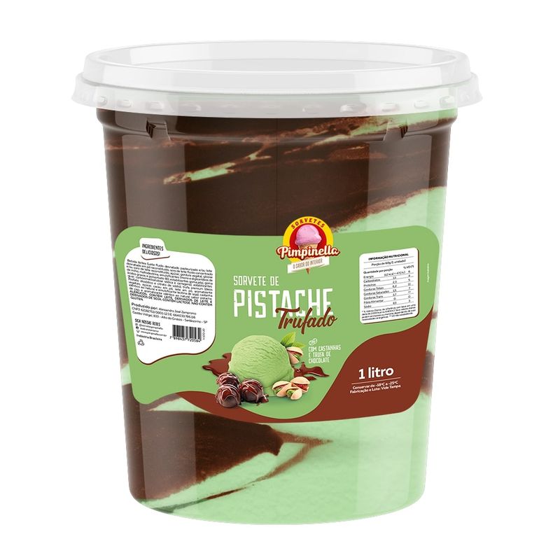 Sorvete Pimpinella Trufado Pistache 1l (7898437720584)