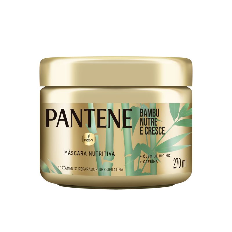 Máscara De Tratamento Pantene Bambú 270ml (7500435154284)