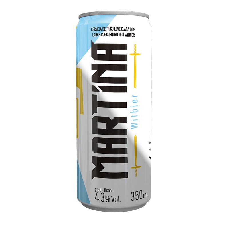 Cerveja Martina Witbier Lata 350ml (7898628361244)