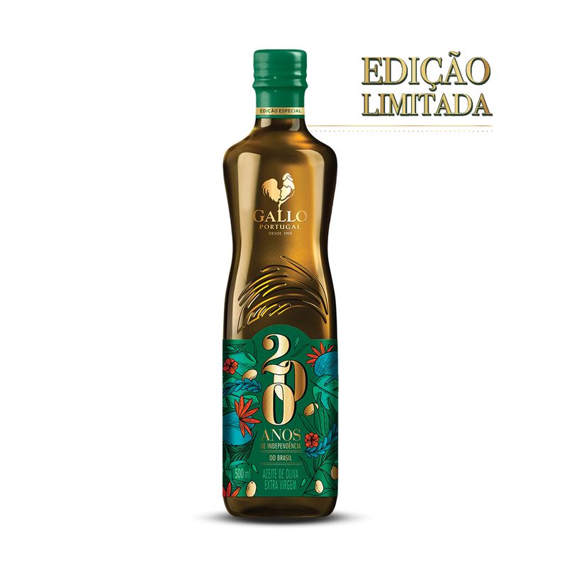 Azeite Portugues Gallo Extra Virgem 200 Anos Independ (5601252118977)