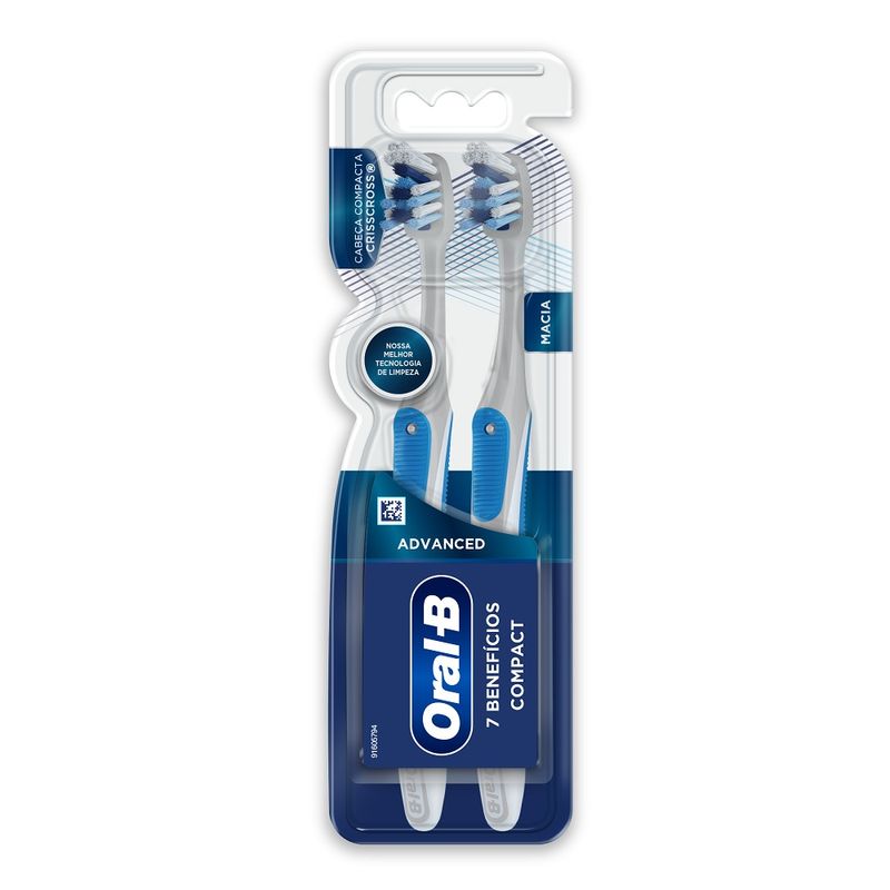 Escova Dental Oral B Benefícios Compact (7500435170512)