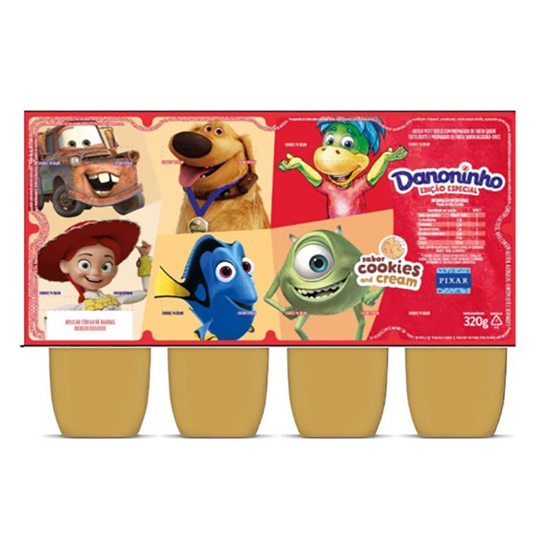 Petit Danoninho Cookies Cream 320g (7891025121978)