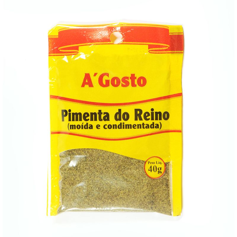 Pimenta Do Reino A Gosto Moída 40g (7898023420034)