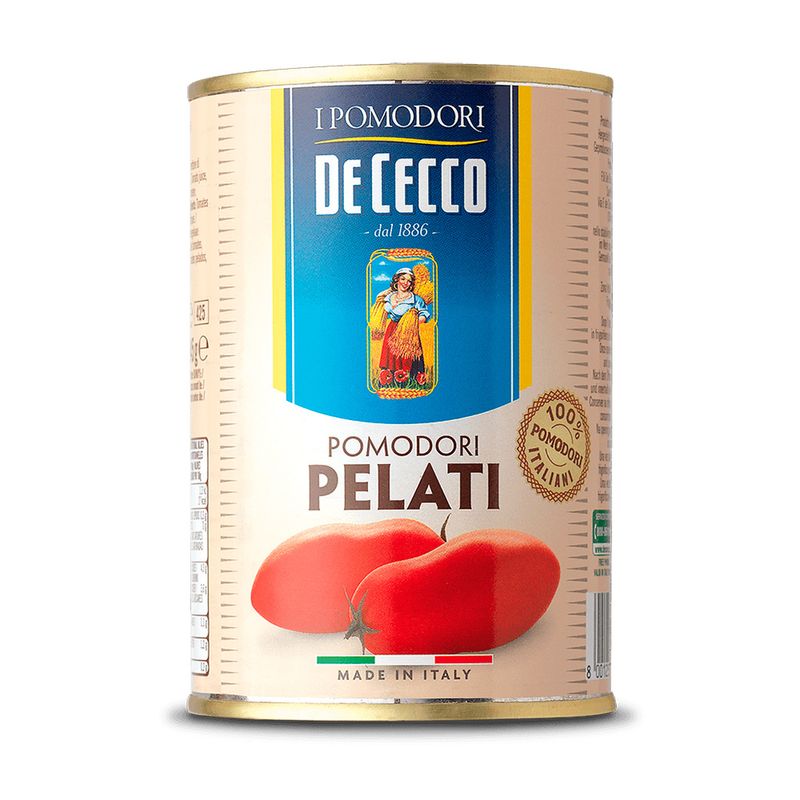 Tomate Pelado De Cecco 400g (8001250019769)