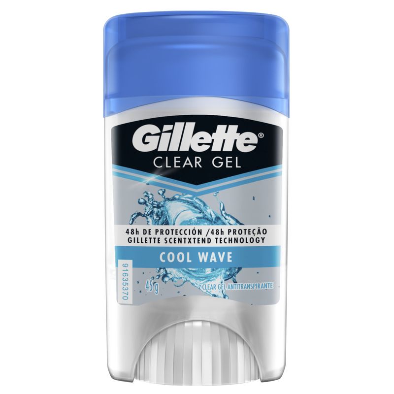 DEO-STICK-GILLETTE-45G-CLEAR-GEL-COOL-WAVE