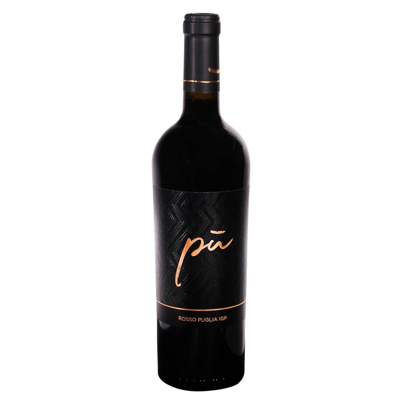 Vinho Italiano Piu Rosso Puglia 750ml (8023354036817)