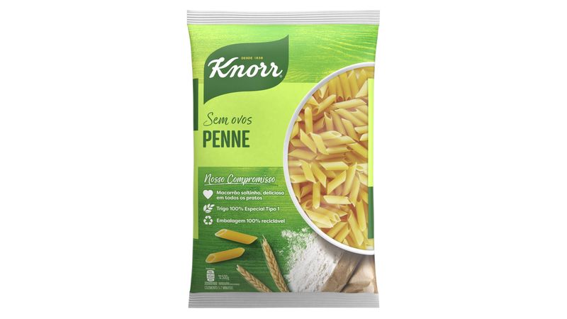 Knorr Mac Parafuso Sêmola C/Ovos 1 X 500g