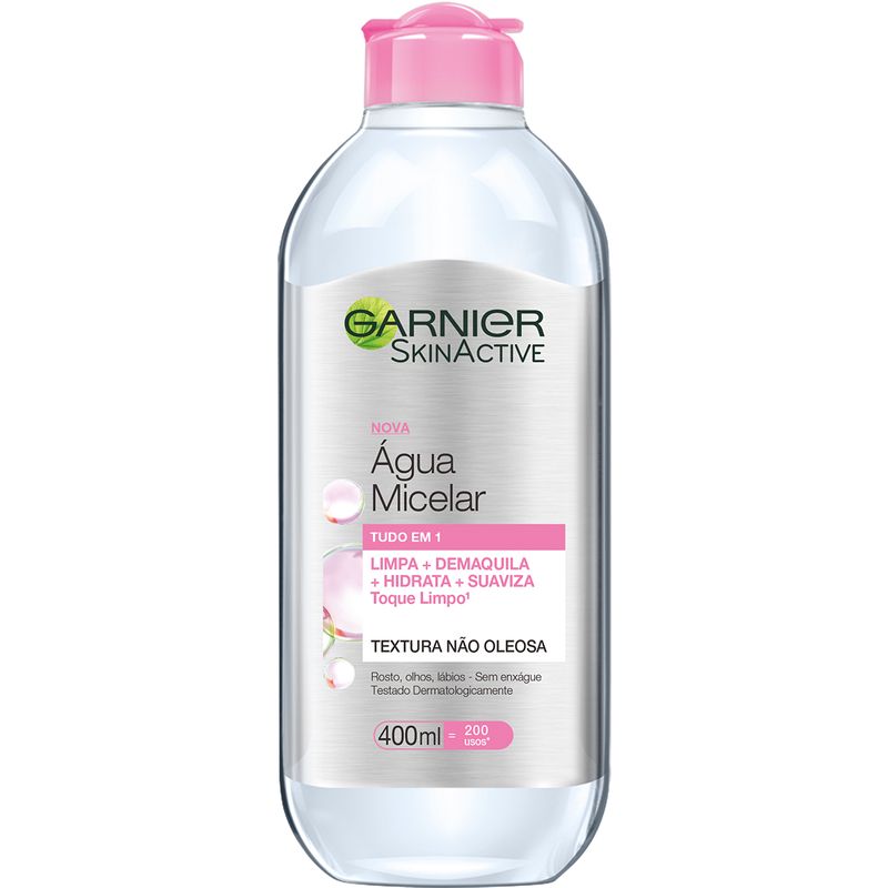 Água Micelar Garnier SkinActive Tudo em 1, 400ml (7899706178136)