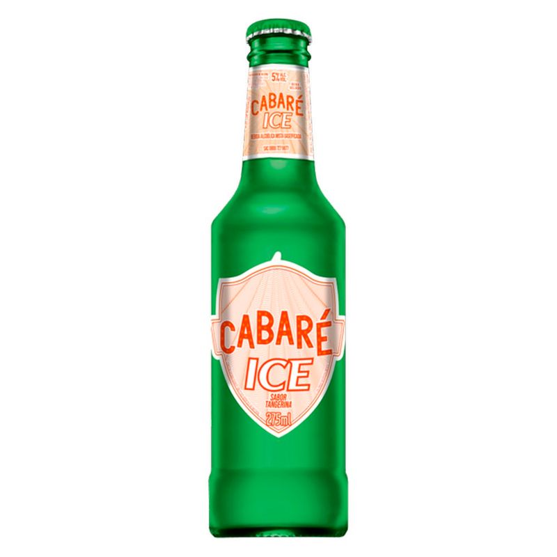 Bebida Ice Cabaré Tangerina 275ml Long Neck (7897395001506)
