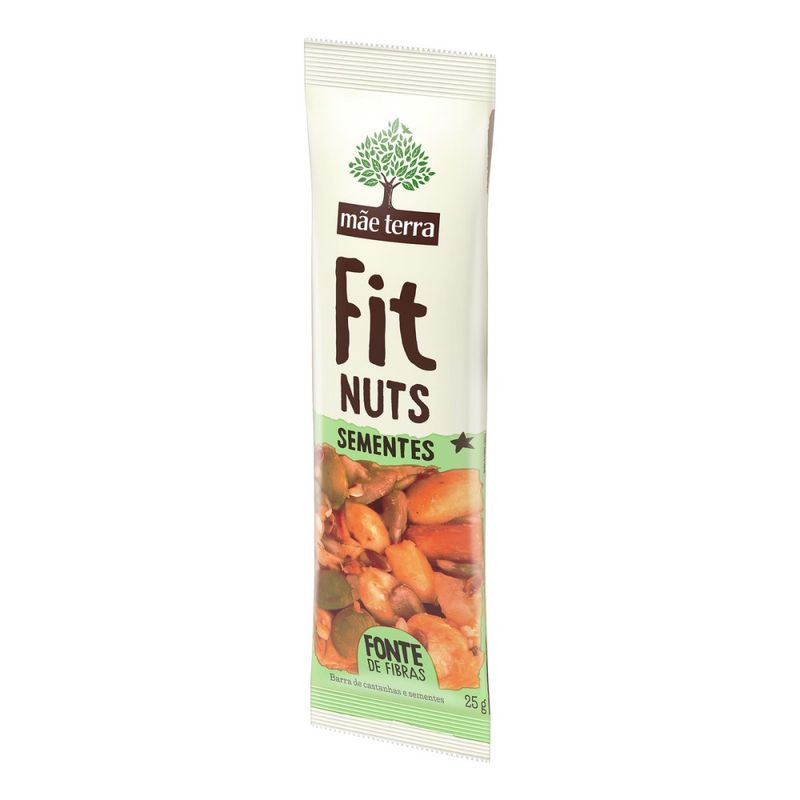 Barra de Cereal Mãe Terra Fit Nuts Sementes 25g (7891150076938)