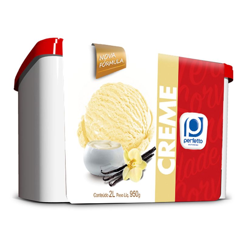Sorvete Perfetto 2l Creme (7898080815026)