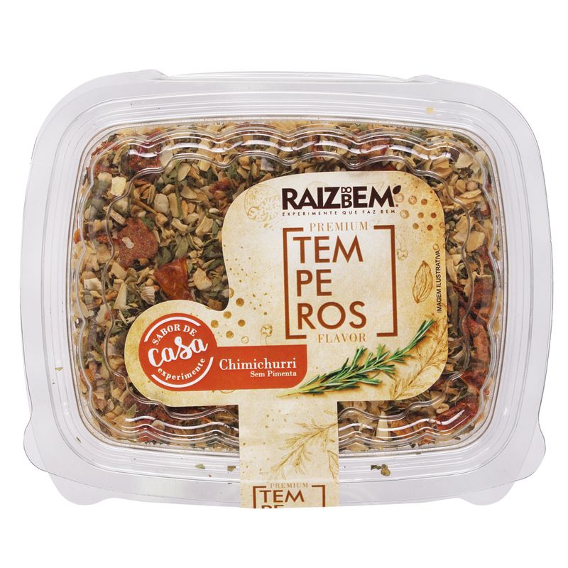 Chimi Churri Raiz Bem 70g Sem Pimenta Pote (7898925212041)