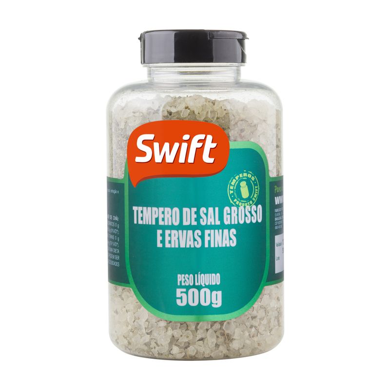 Sal Grosso Swift 500g Com Ervas Finas (7899567236631)