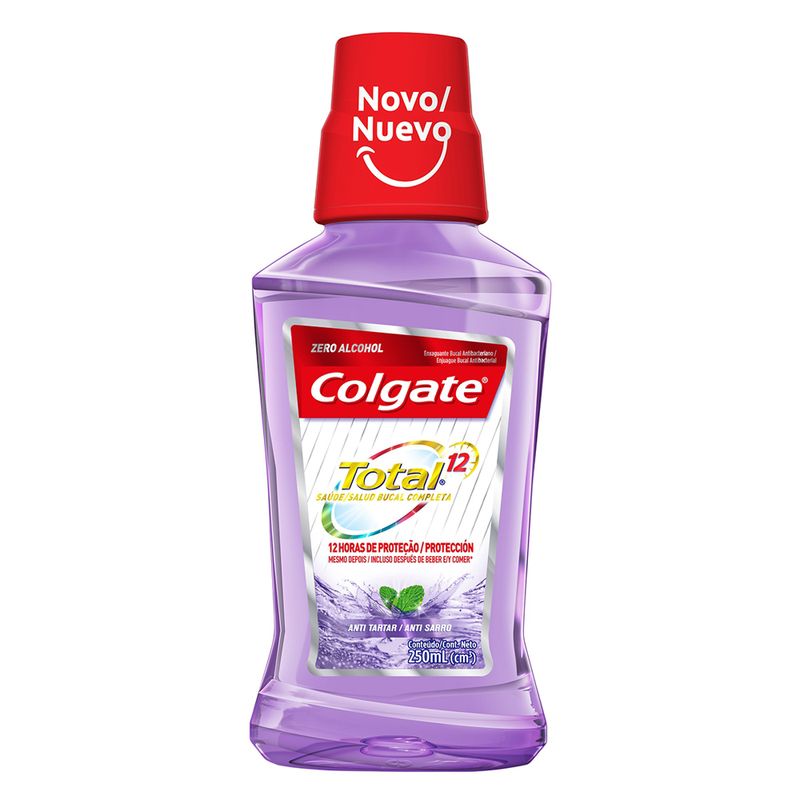 Enxaguante Bucal Colgate Total 12 Anti Tártaro 250ml (7891024028704)