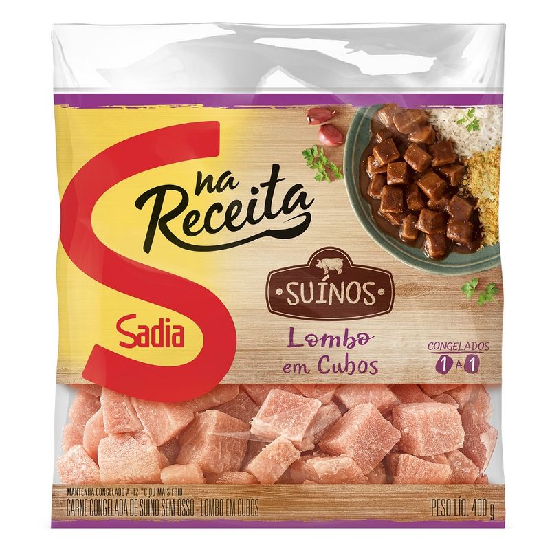 Lombo Suíno Cubos Sadia 400g (7891515559632)