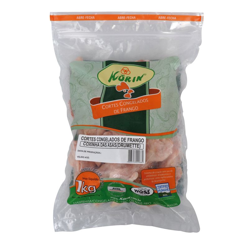 Coxinha Asa Fgo kgorin 1kg (7893753604600)