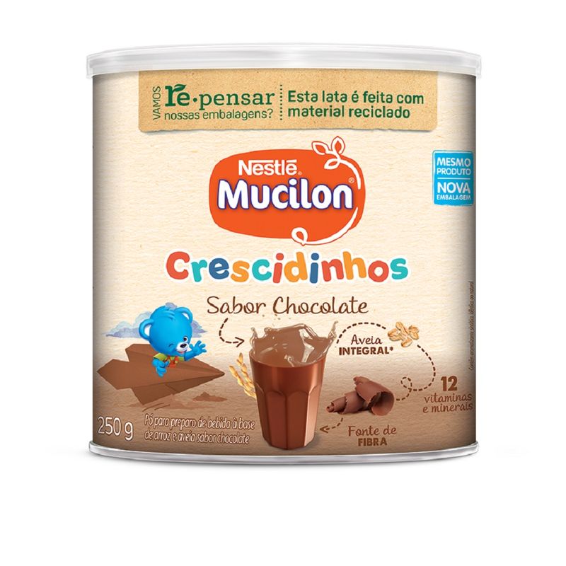 Cereal Mucilon Crescidinhos Chocolate 25 (7891000256862)