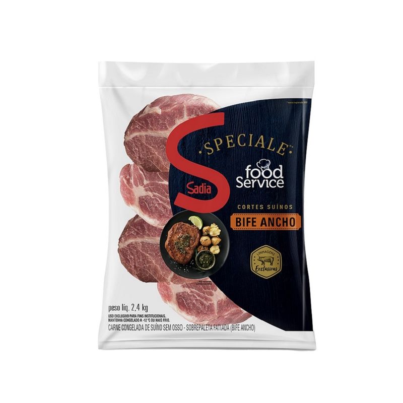 Bife Ancho Suíno Sadia Speciale 2,4kg (7891515551414)