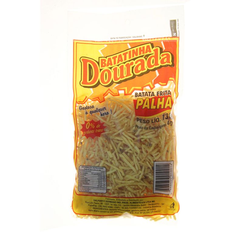 Batata Palha Dourada 130g (7898039010014)
