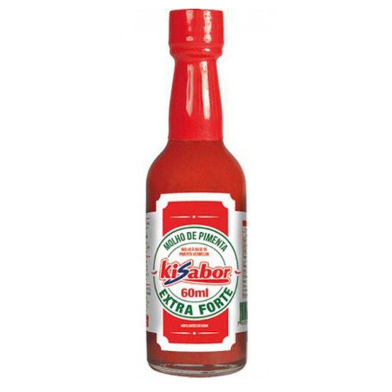 Molho Pimenta Kisabor 60ml Extra Forte (7898416524691)